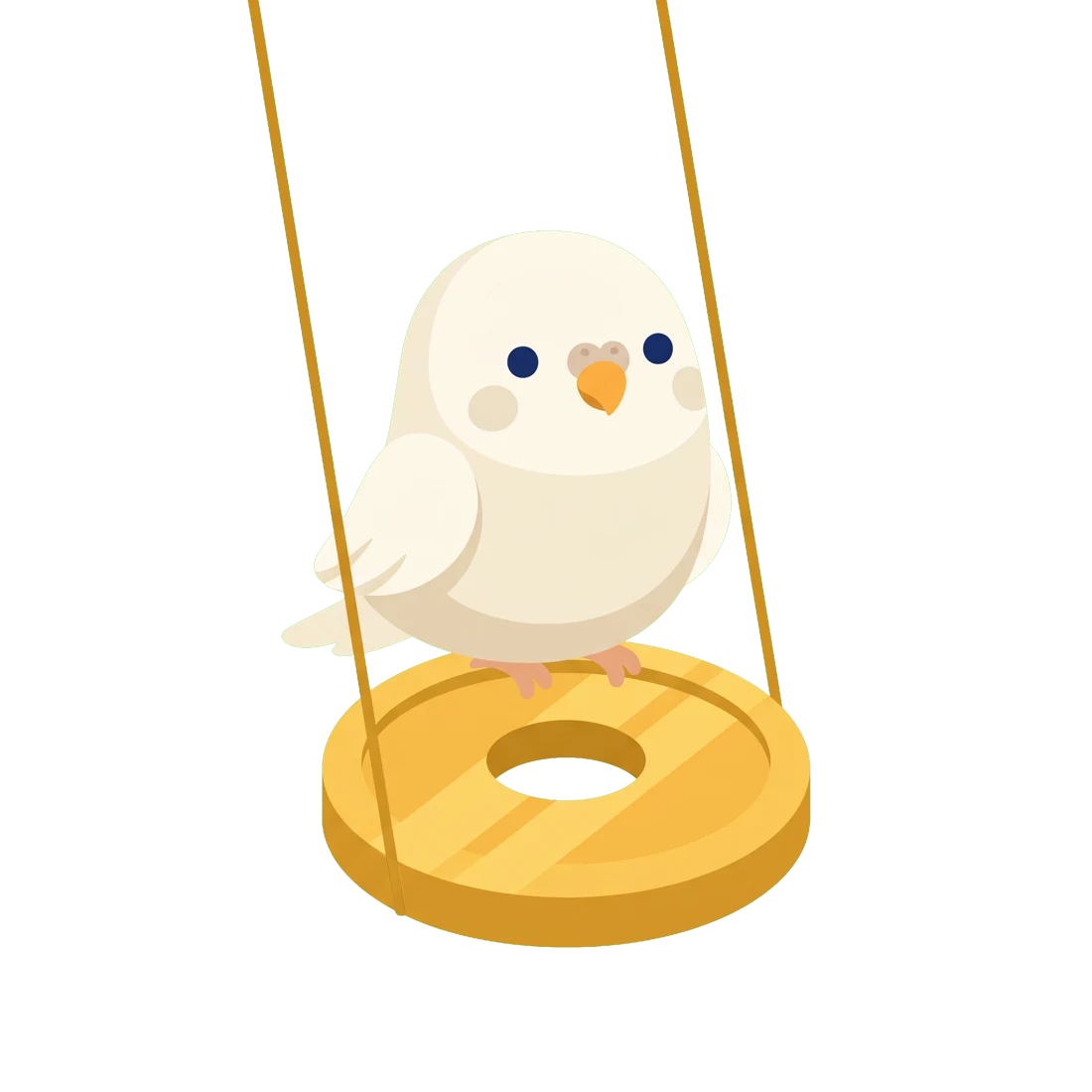 The grown budgie